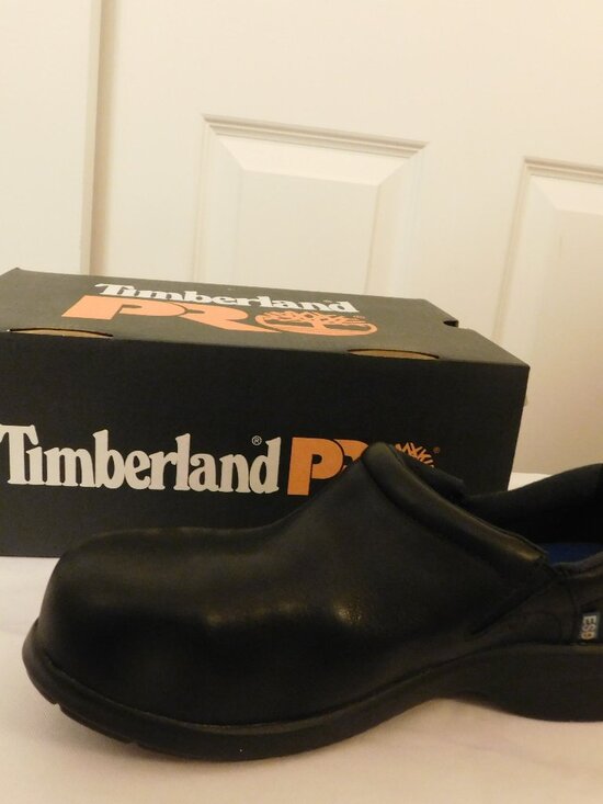 Timberland Pro Steel Toe Slip On Womens size 9 - Picture 3 of 3